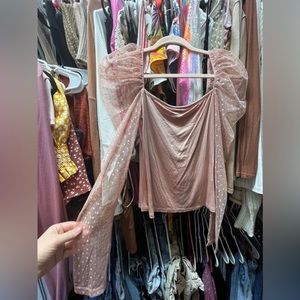 Puffy Sleeved Top